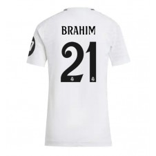 Real Madrid Brahim Diaz #21 Hjemmedrakt Kvinner 2024-25 Kortermet